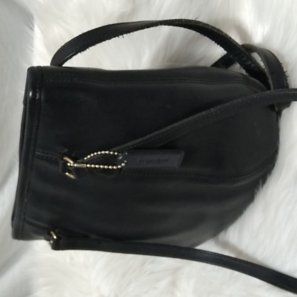 (#1) RARE! Coach Vtg Framed Leather Pouch Hinged Frame Closure - Picture 2 of 15